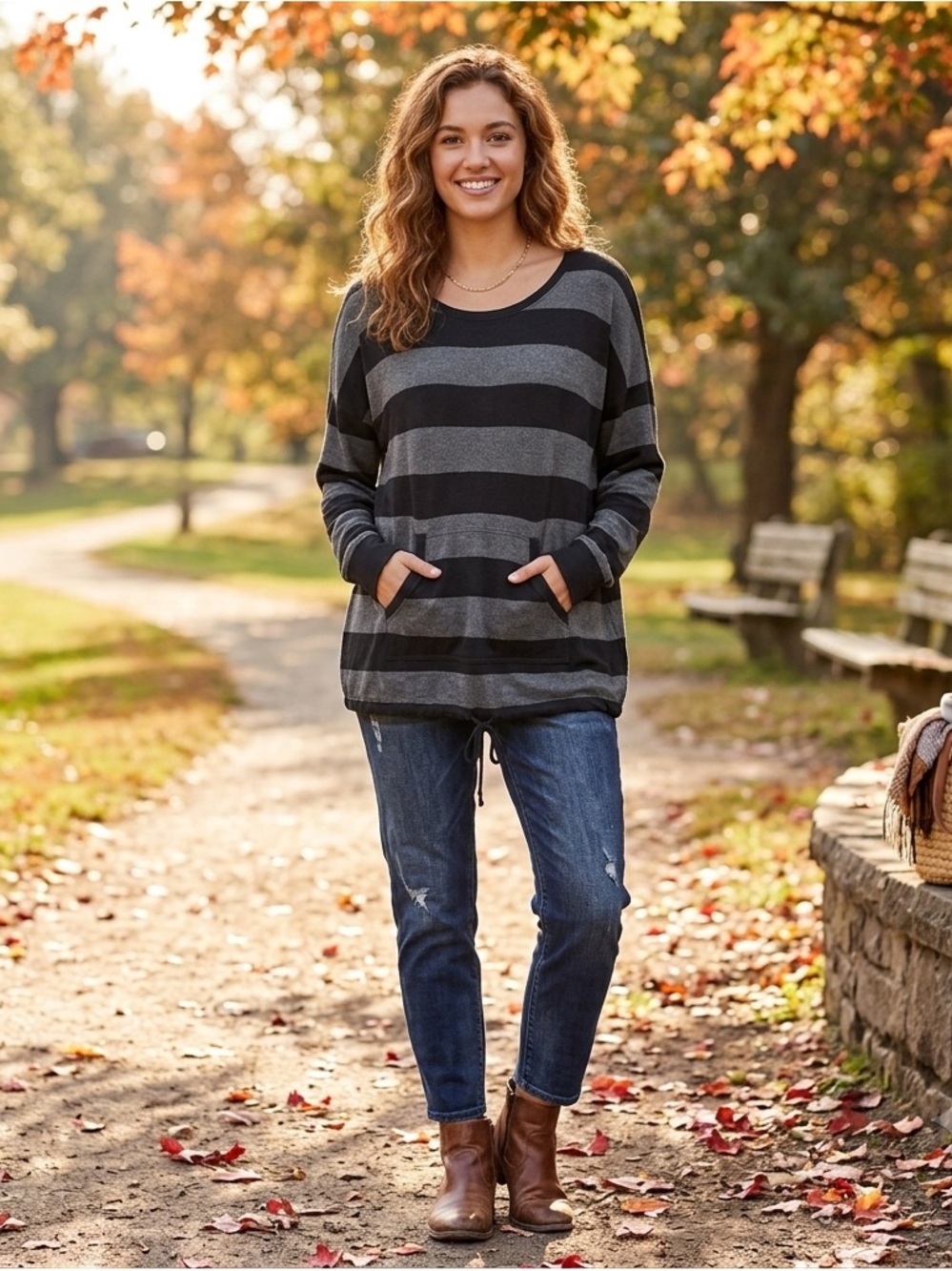 Kensie Long Sleeve Top